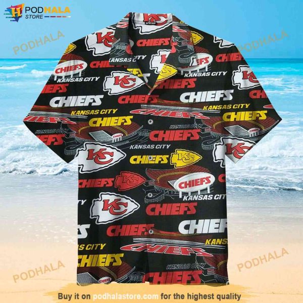 Kansas City Chiefs Football All Over Prints Hawaiian Shirt