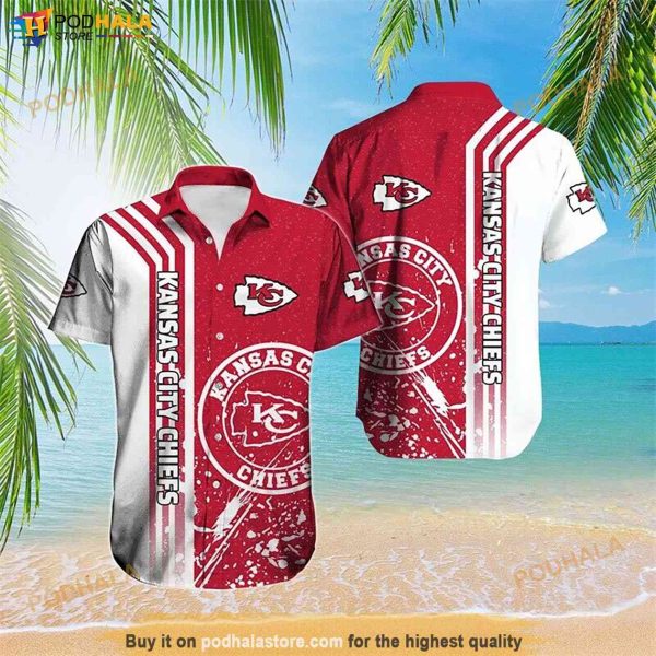 Kansas City Chiefs Womens Apparel Hawaiian Shirt Aop