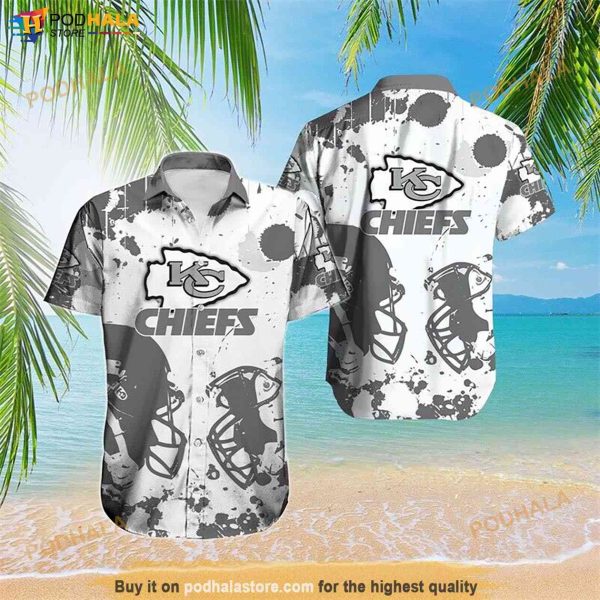 Kansas City Chiefs Womens Hawaiian Shirt