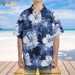 Kansas City Royals MLB Hawaiian Shirt Floral Pattern