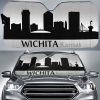 Kansas Wichita Skyline Car Sunshade Custom Car Accessories