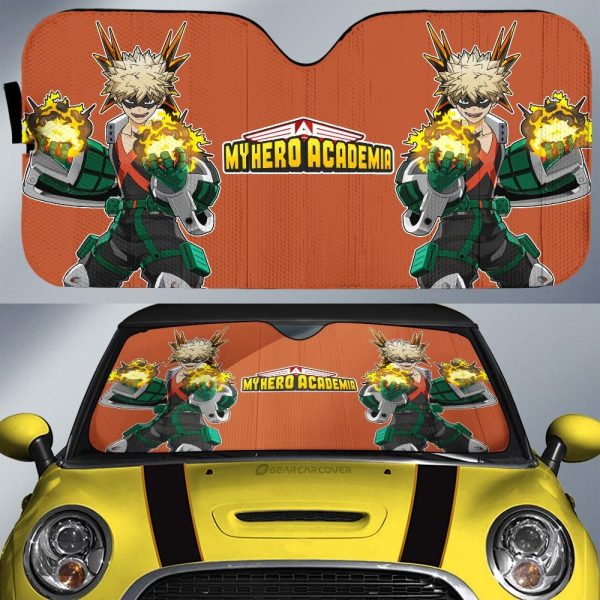 Katsuki Bakugo Car Sunshade Custom