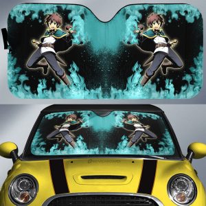 Kazuma Satou Car Sunshade Custom Anime Car Accessories