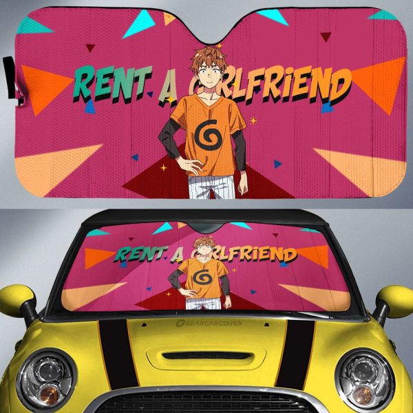 Kazuya Kinoshita Car Sunshade Custom Rent A Girlfriend Car Accessories