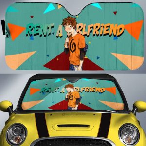 Kazuya Kinoshita Car Sunshade Custom Rent A Girlfriend Car Accessoriess