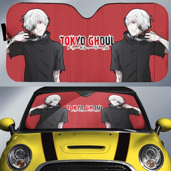 Ken Kaneki Car Sunshade Custom Main Car Accessories