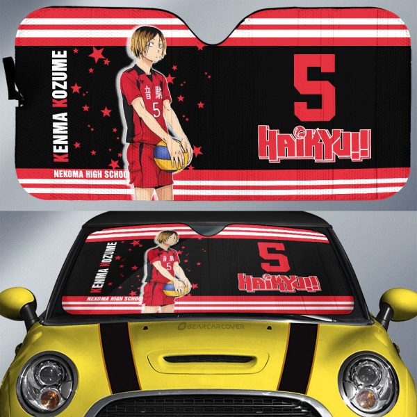 Kenma Kozume Car Sunshade Custom Car Accessories