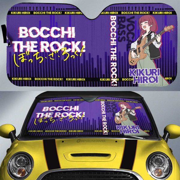 Kikuri Hiroi Car Sunshade Custom Bocchi the Rock! Anime Car Accessories