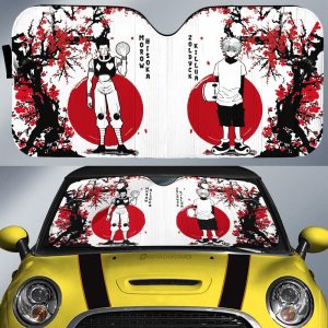 Killua Zoldyck And Hisoka Morow Car Sunshade Custom Japan Style Car Accessories