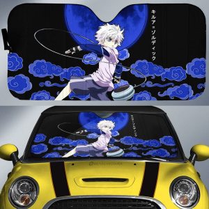 Killua Zoldyck Car Sunshade Custom Anime Hunter x Hunter Car Accessories