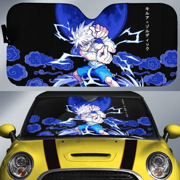 Killua Zoldyck Car Sunshade Custom Car Accessories