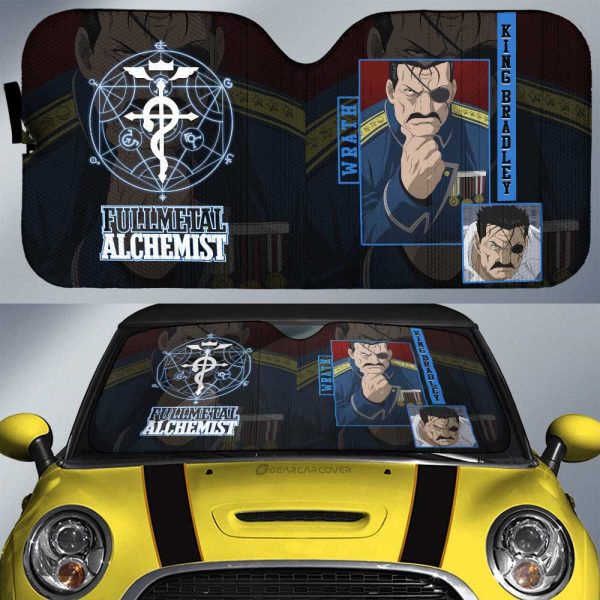 King Bradley Car Sunshade Custom Fullmetal Alchemist Anime