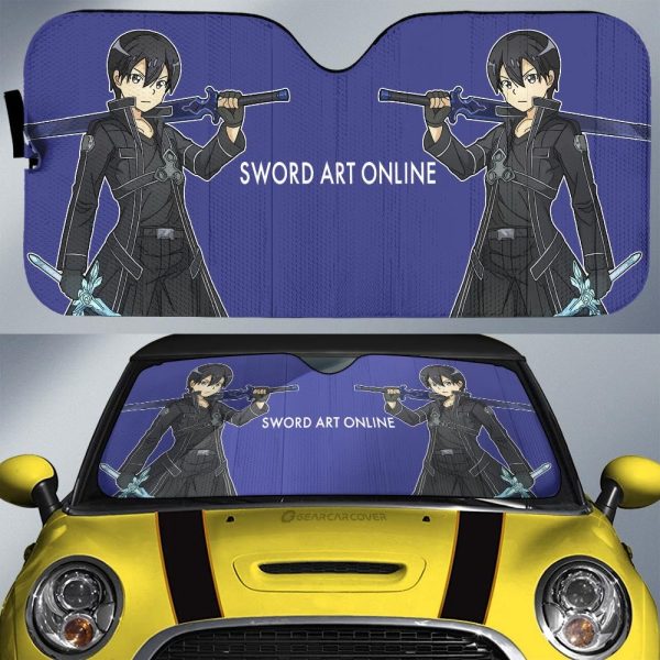 Kirigaya Kazuto Car Sunshade Custom Sword Art Online Anime