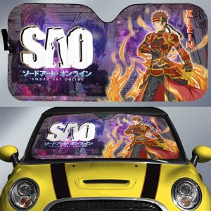 Klein Car Sunshade Custom Manga Galaxy Style