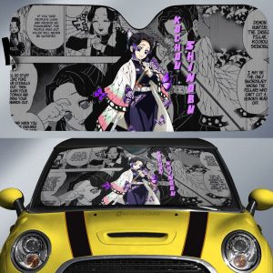 Kochou Shinobu Car Sunshade Custom Demon Slayer Anime Mix Mangas