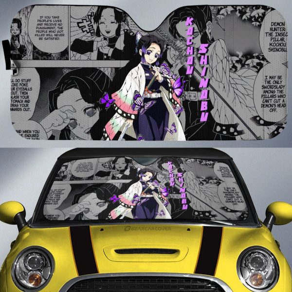 Kochou Shinobu Car Sunshade Custom Mix Mangas