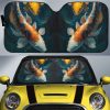 Koi Fish Car Sunshade Custom Car Accessories