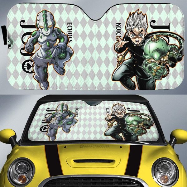 Koichi Hirose Car Sunshade Custom -Bizarre-Adventure