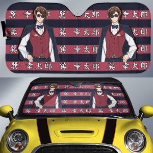 Kotaro Tatsumi Car Sunshade Custom Anime Car Accessories