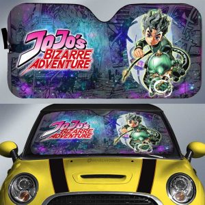 Kouichi Hirose Car Sunshade Custom JJBA Car Accessories Galaxy Style