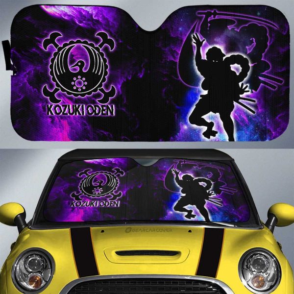 Kozuki Oden Car Sunshade Custom One Piece Anime Silhouette Style