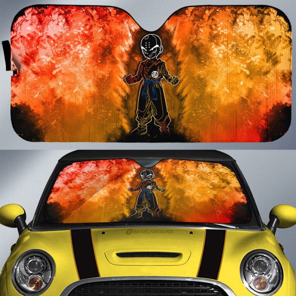 Krillin Car Sunshade Custom Anime Car Accessories