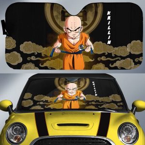 Krillin Car Sunshade Custom Car Accessories