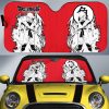 Krillin Car Sunshade Custom Car Accessories Manga Style For Fans