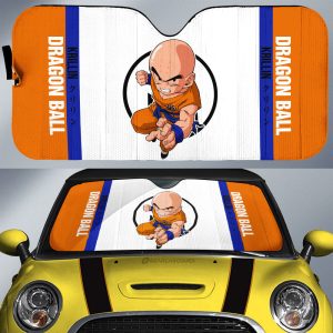 Krillin Car Sunshade Custom Dragon Ball Car Accessories For Anime Fans