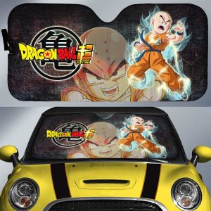 Krillin Car Sunshade Custom Dragon Ball Car Interior Accessories