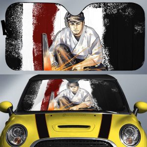 Kunishige Rokuhira Car Sunshade Custom Kagurabachi Car Accessories