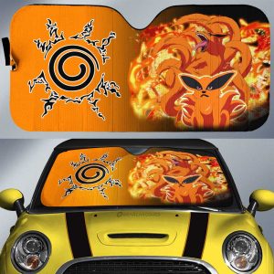 Kurama Car Sunshade Custom Anime Car Accessories