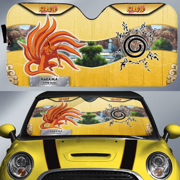 Kurama Car Sunshade Custom Anime Car Interior Accessories