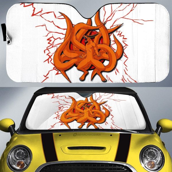 Kurama Car Sunshade Custom For Anime Fans