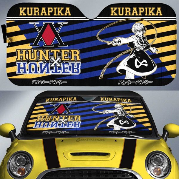 Kurapika Car Sunshade Custom Car Interior Accessories