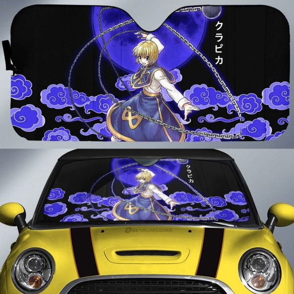 Kurapika Car Sunshade Custom Hunter x Hunter Anime Car Accessories