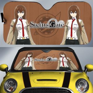 Kurisu Makise Car Sunshade Custom Main Hero Car Accessories