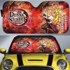 Kyoujuro Rengoku Car Sunshade Custom Characters Demon Slayer Car Accessories