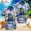 LA Rams Hawaiian Shirt – Baby Yoda Tropical Vibes Edition