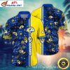 LA Rams Paradise Garden Hawaiian Shirt – Twilight Tropics Edition