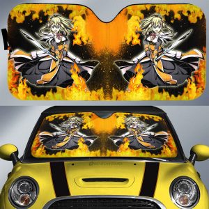 Lalatina Dustiness Ford Car Sunshade Custom Anime Car Accessories