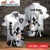 Las Vegas Raiders Animated Mickey Character Hawaiian Shirt