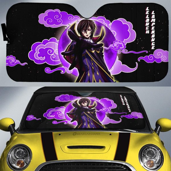 Lelouch Lamperouge Car Sunshade Custom One Punch Man Anime Car Accessories