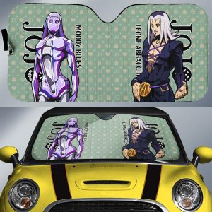 Leone Abbacchio Car Sunshade Custom Bizarre Adventure Car Accessories