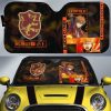 Leopold Vermillion Car Sunshade Custom