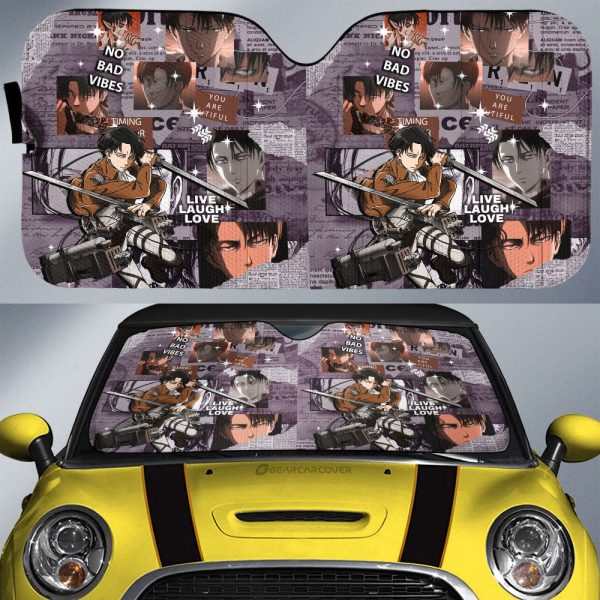 Levi Ackerman Car Sunshade Custom Car Interior Accessories