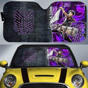 Levi Car Sunshade Custom Attack On Titan Car Accessories