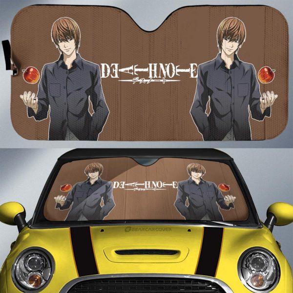 Light Yagami Car Sunshade Custom Death Note