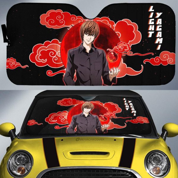 Light Yagami Car Sunshade Custom Death Note Car Accessories