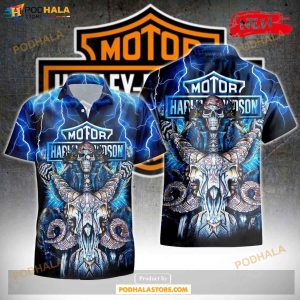 Lightning Biker Hdm For Summer Hawaiian Shirt